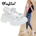 Fujin 8cm Platform Chunky Sandals for Women