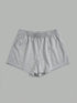 Plus Size Women's Elastic Waist Biker Shorts Set