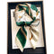 Neckerchief Female Luxury Square Scarf for Women Silk Shawl