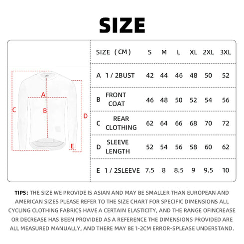YKYW UPF 50+ Pro Team Thin Cycling Jersey Long Sleeve Men's Breathable Shirt Bike Tops Sun protection Sport Clothing YKK Zipper