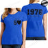 Women's Vintage 1976 O Neck Short Sleeve T-Shirt