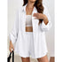 Elegant Summer Loose Short Pants Set for Women