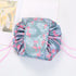 Women’s Drawstring Cosmetic Bag - Travel Makeup Organizer