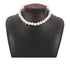 Elegant Big Pearl Choker Necklace for Women