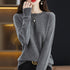 Women's O-Neck Casual Knit Pullover Sweater