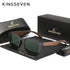 KINGSEVEN Wooden Cat Eye Sunglasses with Polarized UV400 Lenses