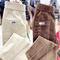 Casual Corduroy Harlan Pants with Button Pockets