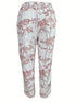 Women's Floral Oversized Summer Pants