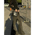 SHECI Black Low Waist Cargo Jeans