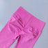 High Waisted Hip Lifting Peach Pants for Women