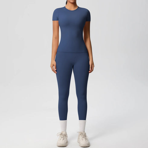 Women's 2-Piece Patchwork Yoga Set