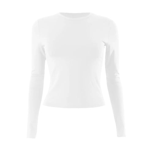 Slim Fit Long Sleeve T-Shirt for Women