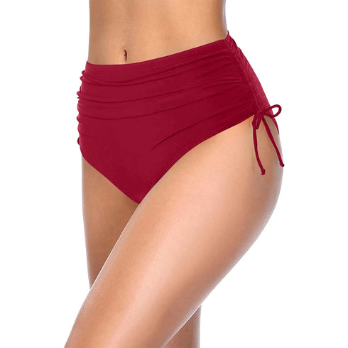 High Waist Full Coverage Bikini Bottoms