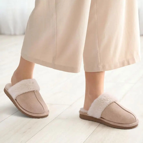 Fluffy Faux Fur Winter Slippers for Women