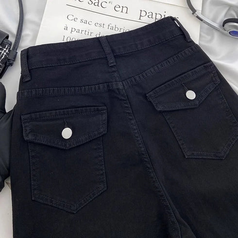 High Waist Flare Jeans for Women