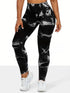 Women's High Waist Seamless Tie-Dye Yoga Leggings