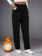 Women's Casual Straight Leg Pants with Pockets