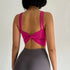 Women's Push Up Sports Bra with Back Knot Detail