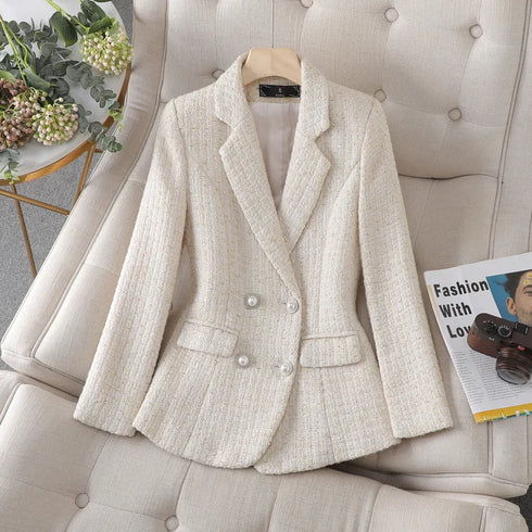Luxury Ladies Tweed Blazer for Autumn/Winter