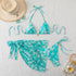 Floral Print Micro Bikini Set for Women
