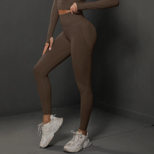 Seamless High Waist Booty Lifting Gym Leggings