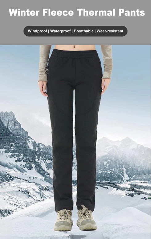Women's Waterproof Thermal Hiking Pants