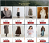 Stylish Women's Petite Wool Overcoat with Suit Lapel