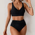 Women’s High-Waisted Twist Front Bikini Set