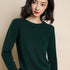 Women's O-Neck Casual Knit Pullover Sweater