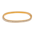 Two Shape Round Square Colourful Zirconia Bracelet Bangle