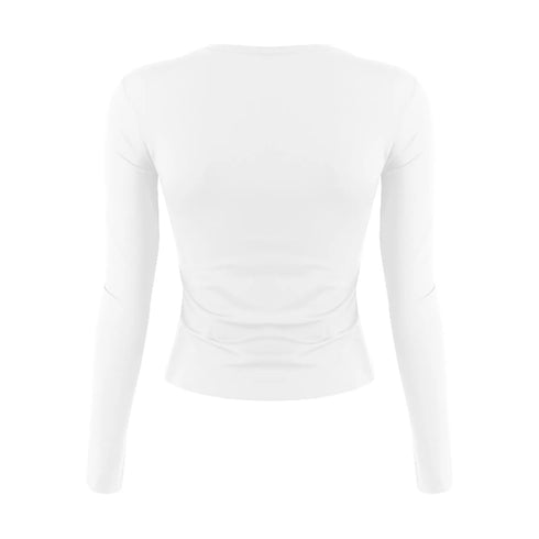 Slim Fit Long Sleeve T-Shirt for Women