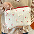 Quilted Cotton Travel Storage Bag - Retro Cherry Design