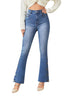 Women's Vintage Flared Denim Trousers