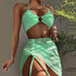 Women's Four-Piece Mesh Bikini Cover-Up Set