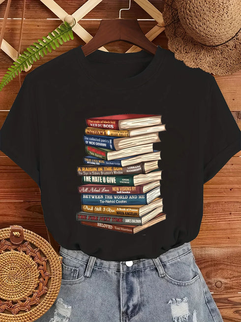 Casual Graphic T-Shirt Honouring Black History