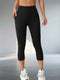 Women's Super Soft High Stretch Capri Leggings
