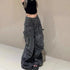 Loose High Waist Cargo Pants for Women
