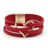 Leather Bracelets For Women Fashion Multilayer Wrap Jewelry