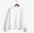 Women's Velvet Turtleneck Long Sleeve Sweatshirt