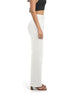 High Waisted White Straight Leg Jeans for Women