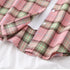 Loose Fit Cotton Plaid Shirt for Women