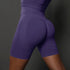 Seamless High Waist Yoga Shorts for Women