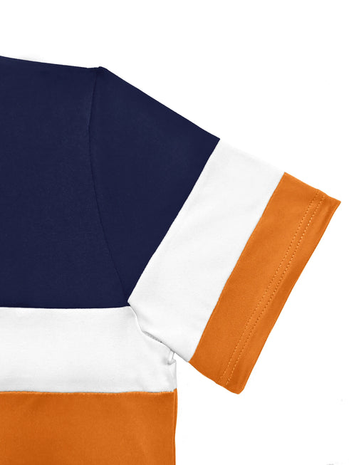 Summer Women's Striped Half Skirt Set