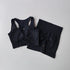 2 PCS Women's Seamless Yoga Set with High Waist Shorts