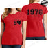 Women's Vintage 1976 O Neck Short Sleeve T-Shirt