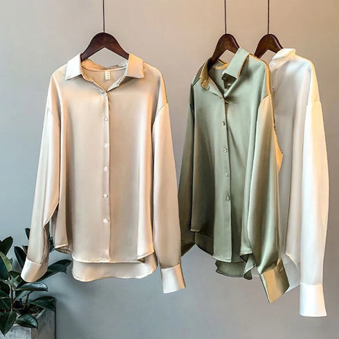 Elegant Long Sleeve Casual Blouse for Women