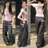 Y2K Wide Fit Baggy Denim Jeans for Women