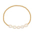Miyuki Golden Bead Stretch Bracelet for Women