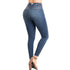 Plus Size High Waist Skinny Denim Pants