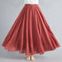 Fashion Clothes Women Clothing Skirts Vintage Y2k Elegant Bohemian Cotton Linen Long Skirt Casual Style